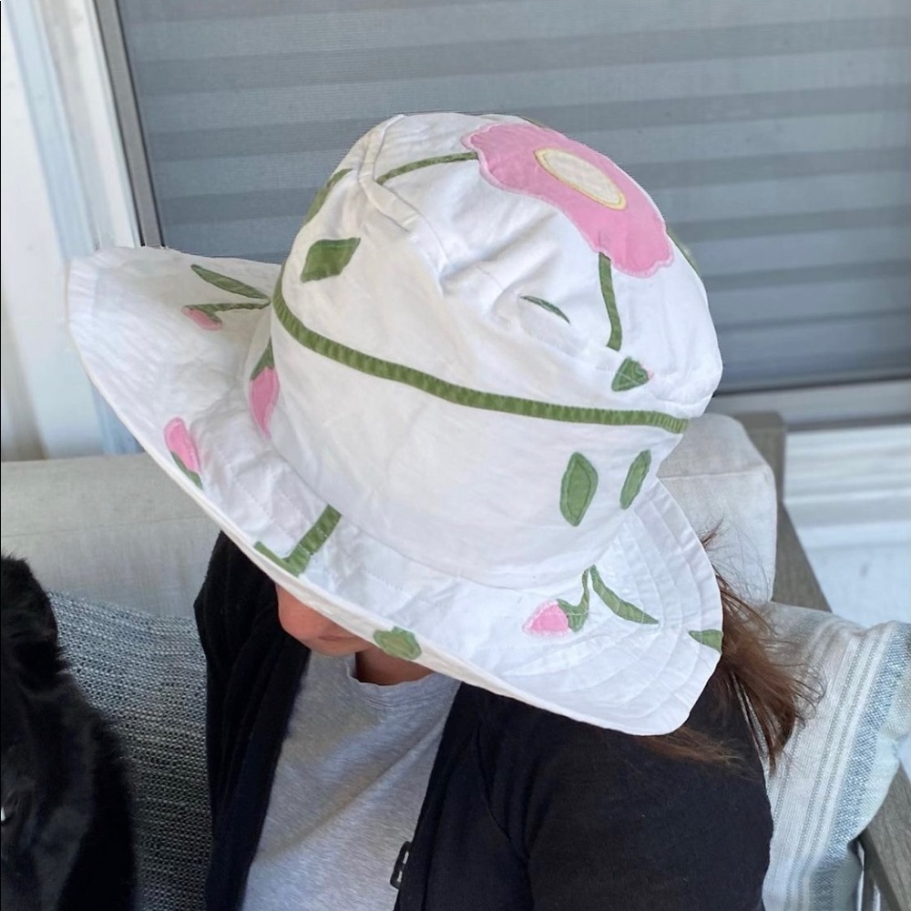custom vintage quilt bucket hat